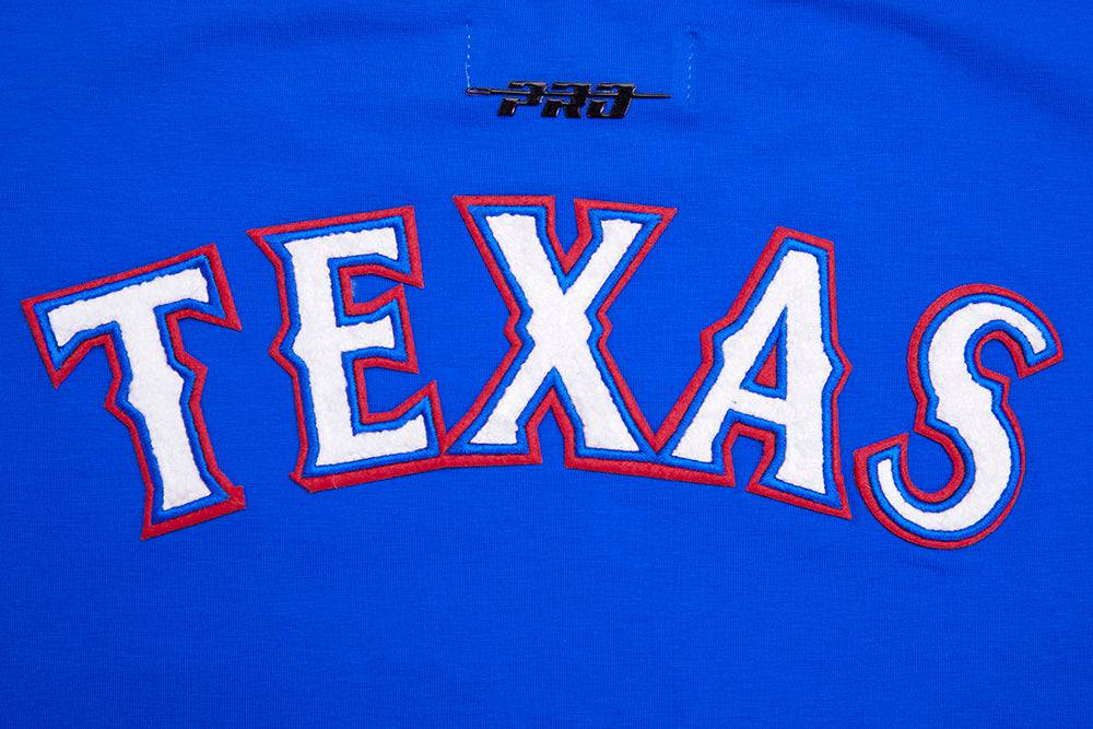 MLB TEXAS RANGERS CLASSIC WOMEN'S BOXY TOP (ROYAL BLUE)