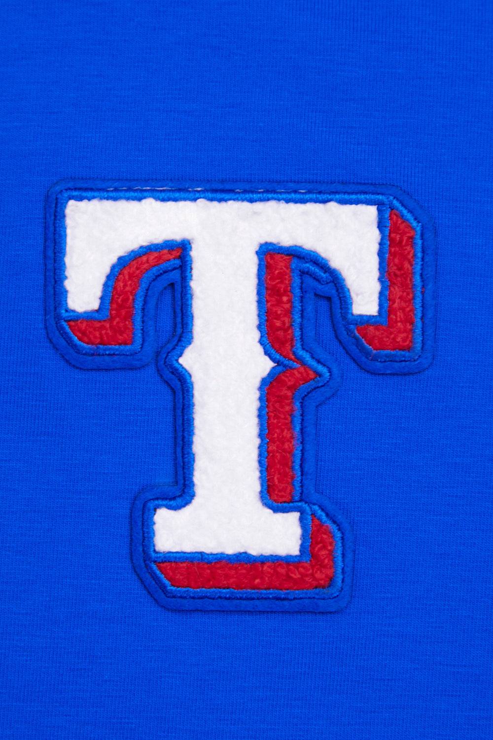 MLB TEXAS RANGERS CLASSIC WOMEN'S BOXY TOP (ROYAL BLUE)