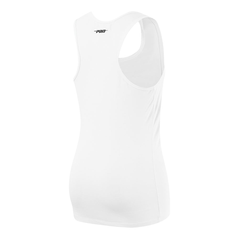 MLB TEXAS RANGERS CLASSIC WOMEN'S RELAXED FIT RACERBACK (WHITE)