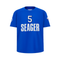 MLB TEXAS RANGERS COREY SEAGER #5 CLASSIC PLAYER NAME AND NUMBER  BIG BOY'S SJ TEE(ROYAL BLUE)