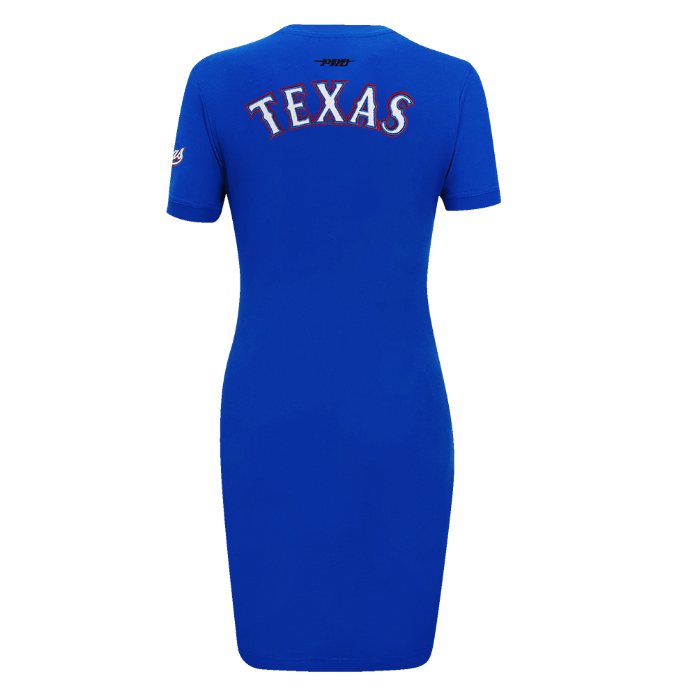 VESTIDO MOLLERA CLÁSICO MLB TEXAS RANGERS PARA MUJER (AZUL REAL)