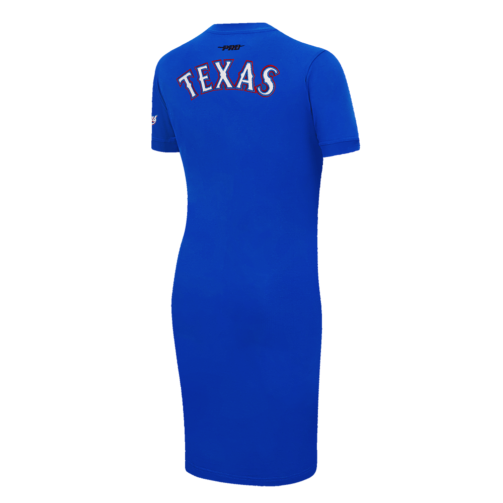 VESTIDO MOLLERA CLÁSICO MLB TEXAS RANGERS PARA MUJER (AZUL REAL)