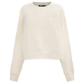 MLB TEXAS RANGERS NEUTRAL WOMEN'S CREWNECK (EGGSHELL)