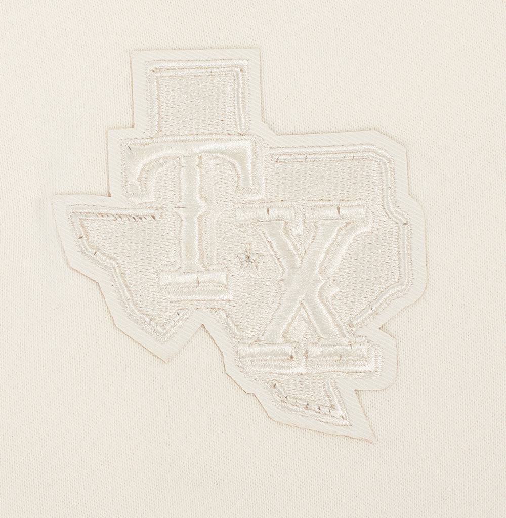 MLB TEXAS RANGERS NEUTRAL WOMEN'S CREWNECK (EGGSHELL)