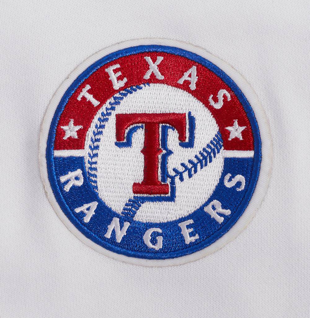 MLB TEXAS RANGERS CLASSIC WOMEN'S CREWNECK (WHITE)
