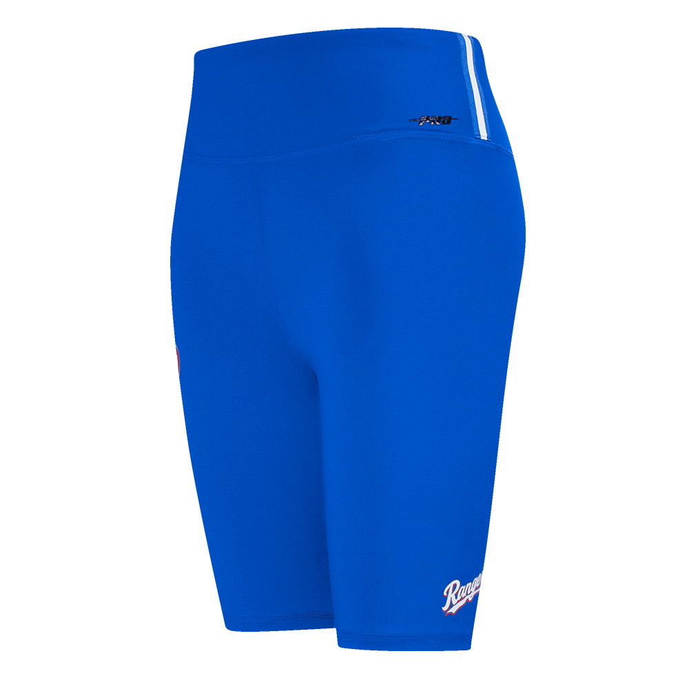 MLB TEXAS RANGERS CLASSIC WOMEN'S FLEECE SHORT (ROYAL BLUE)