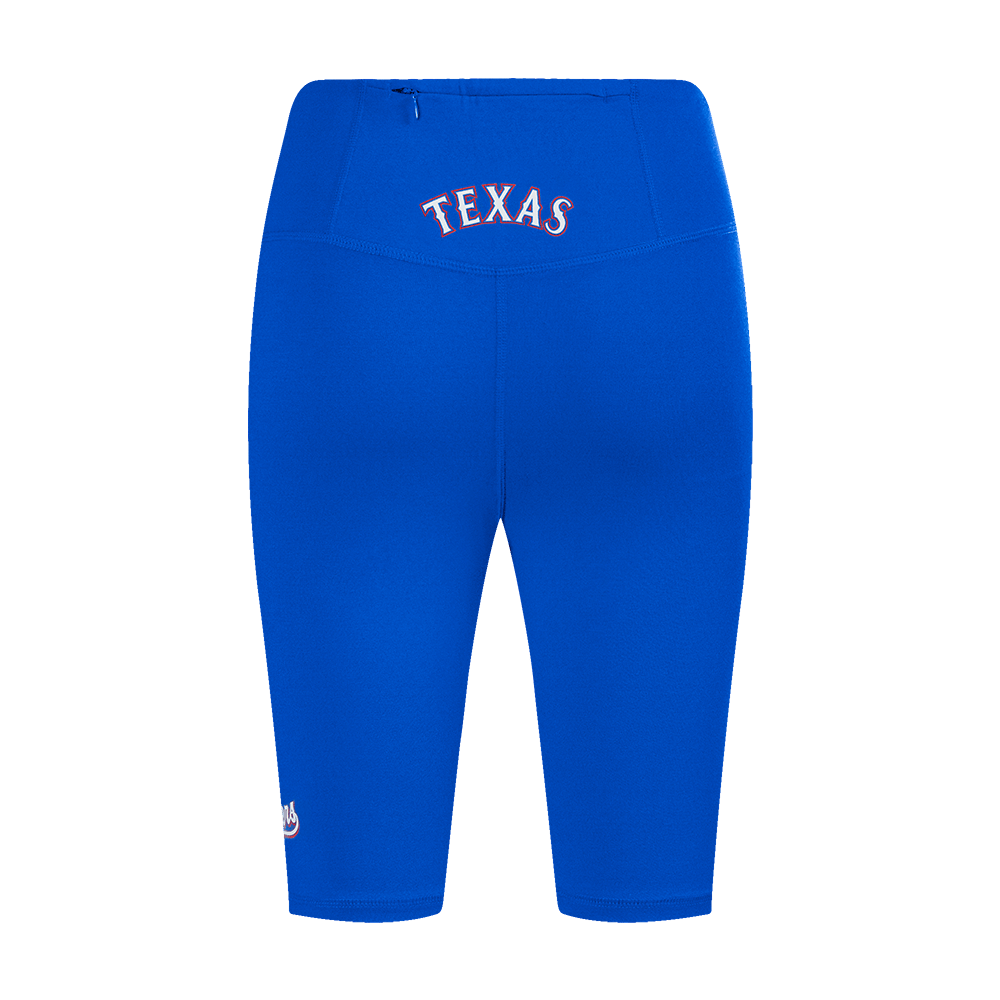 MLB TEXAS RANGERS CLASSIC WOMEN'S FLEECE SHORT (ROYAL BLUE)
