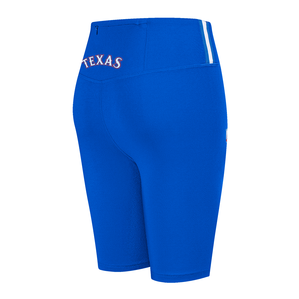 MLB TEXAS RANGERS CLASSIC WOMEN'S FLEECE SHORT (ROYAL BLUE)