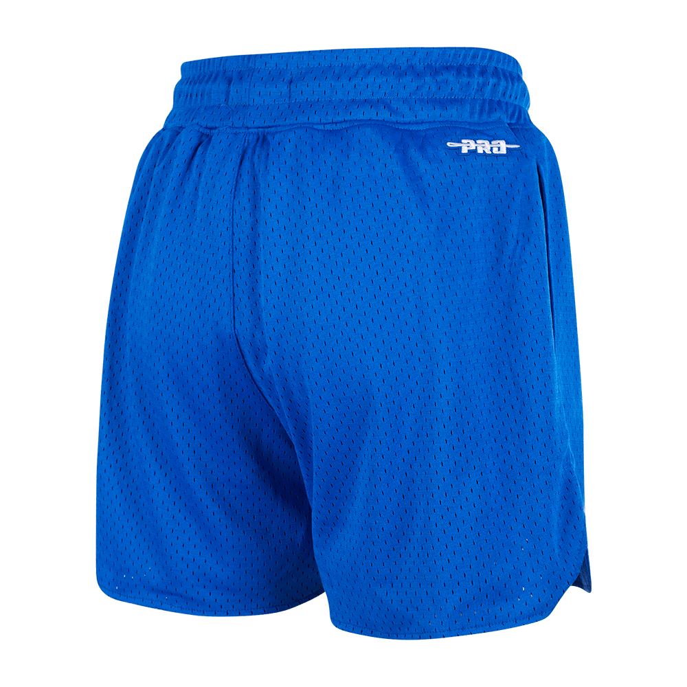 MLB TEXAS RANGERS CITY RANSOM WOMEN'S MESH BASKETBALL SHORT (ROYAL BLUE)
