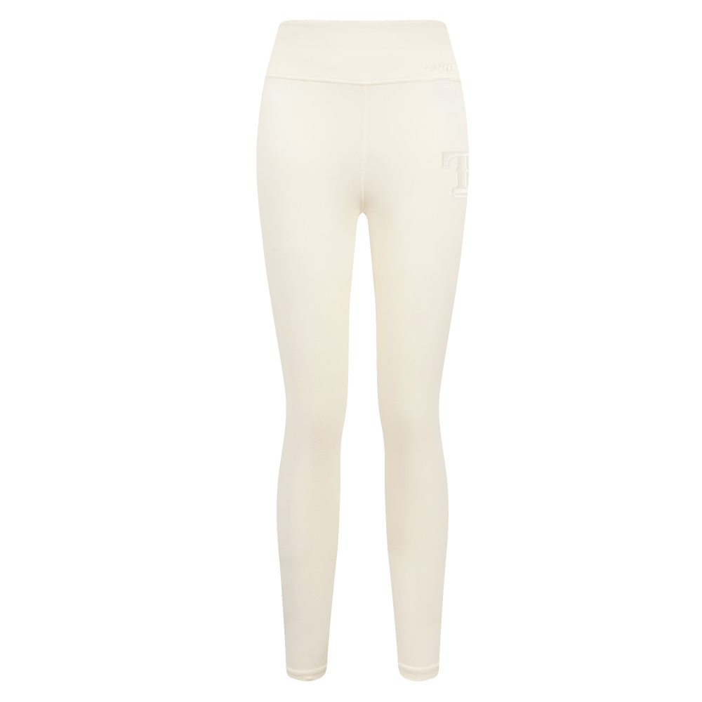 MLB TEXAS RANGERS NEUTRAL WOMEN'S JERSEY LEGGING (EGGSHELL)