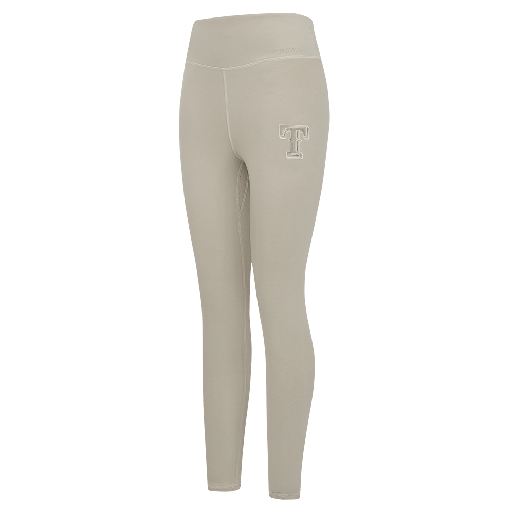 MLB TEXAS RANGERS NEUTRAL WOMEN'S JERSEY LEGGING (TAUPE)