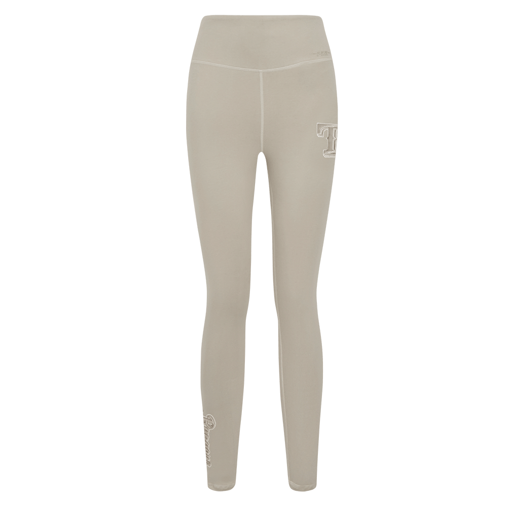 MLB TEXAS RANGERS NEUTRAL WOMEN'S JERSEY LEGGING (TAUPE)