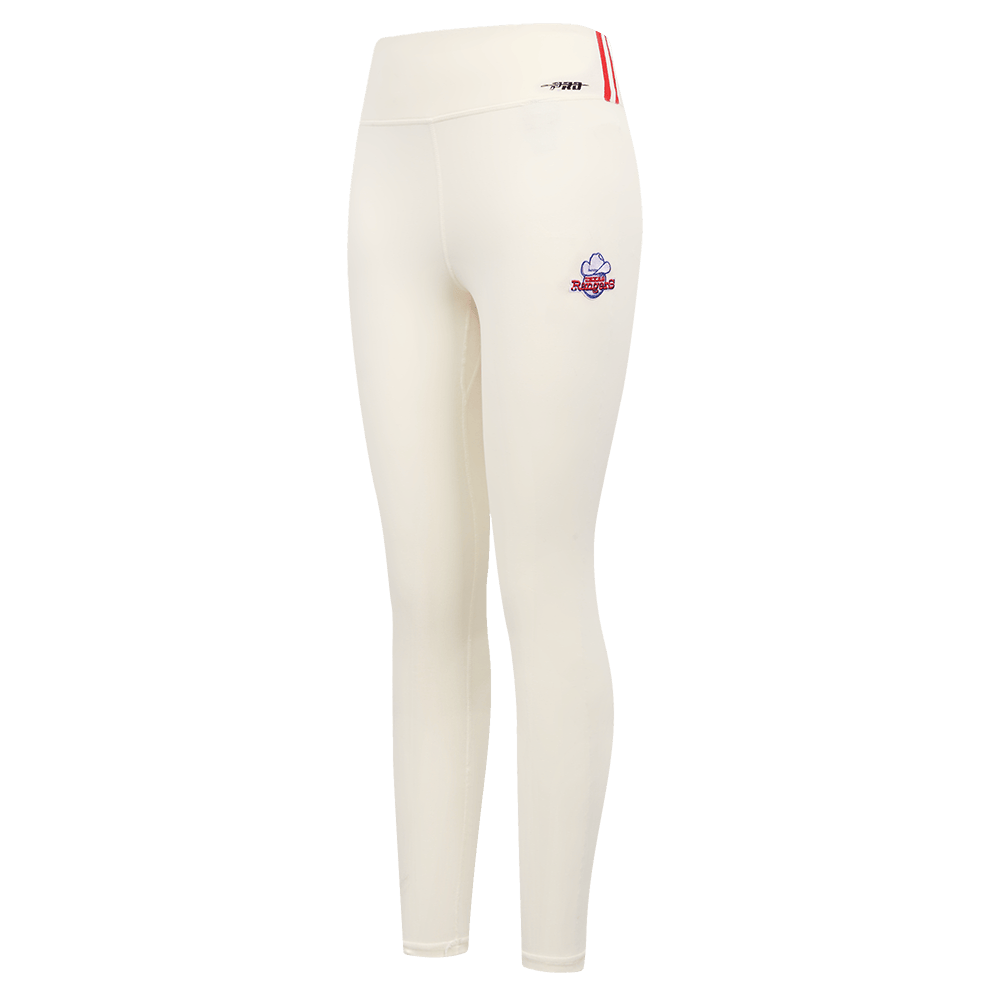 MLB TEXAS RANGERS RETRO CLASSIC WOMEN'S JERSEY LEGGING (EGGSHELL)