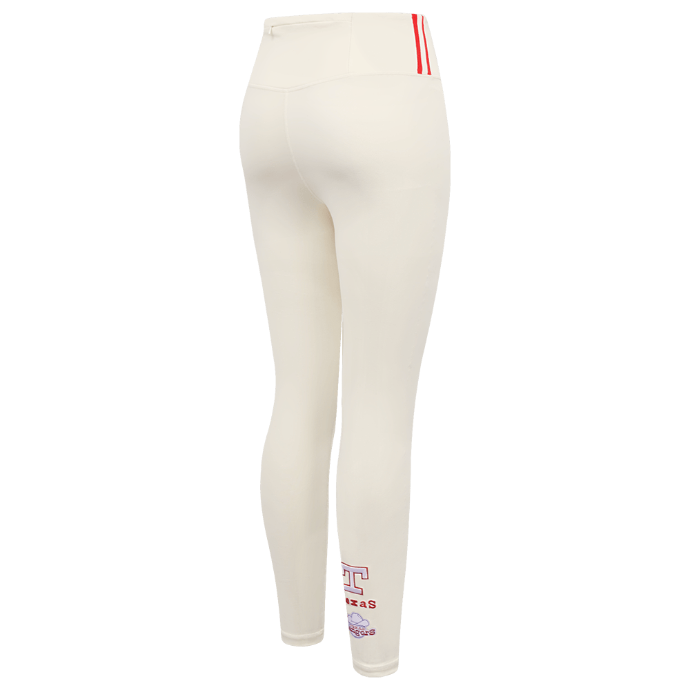 MLB TEXAS RANGERS RETRO CLASSIC WOMEN'S JERSEY LEGGING (EGGSHELL)