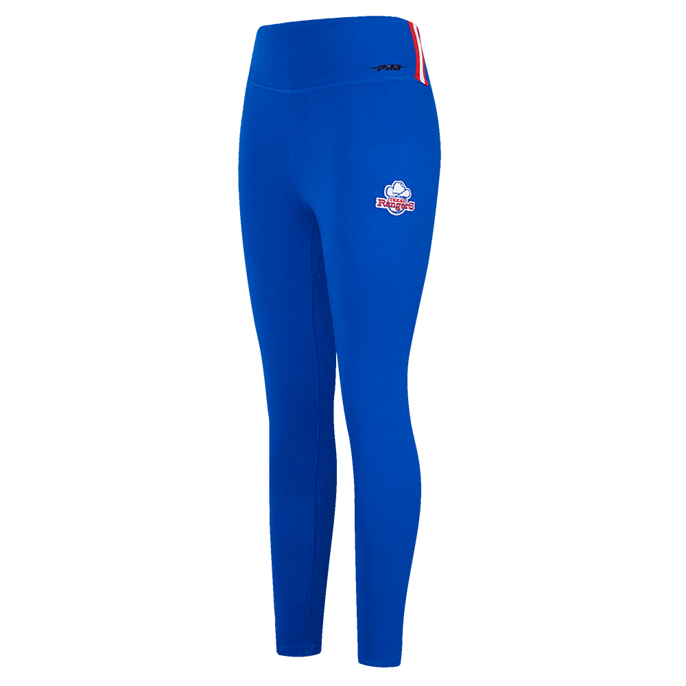 LEGGING DE JERSEY RETRO CLÁSICO DE MUJER MLB TEXAS RANGERS (AZUL REAL)