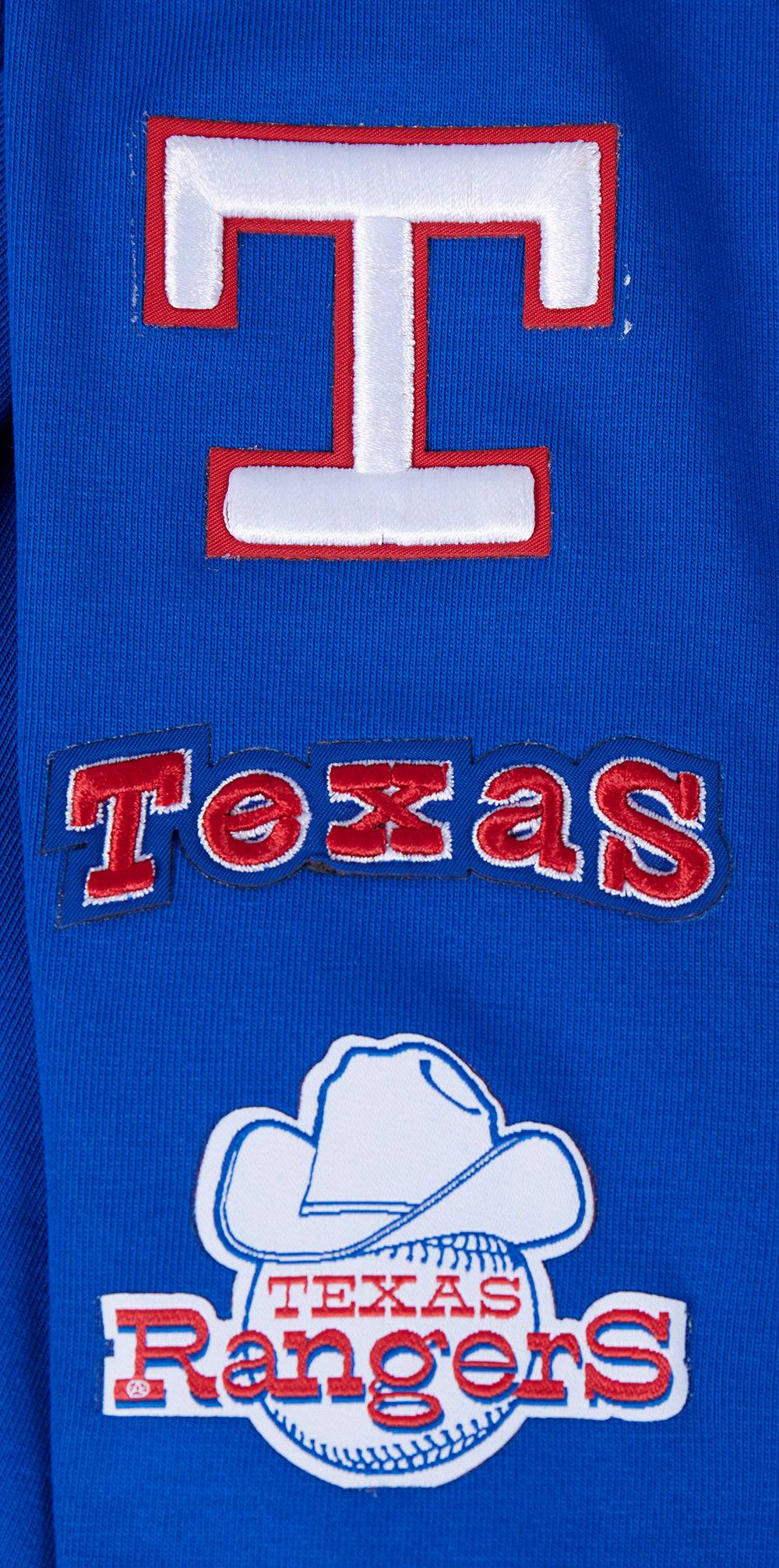 LEGGING DE JERSEY RETRO CLÁSICO DE MUJER MLB TEXAS RANGERS (AZUL REAL)