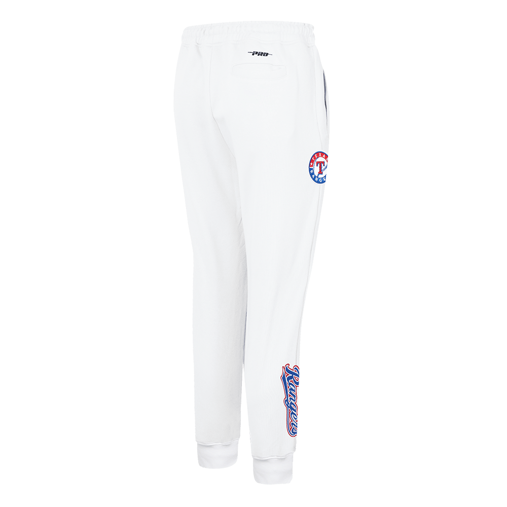 MLB TEXAS RANGERS CLASSIC WOMEN'S FLEECE SWEATPANT (WHITE)