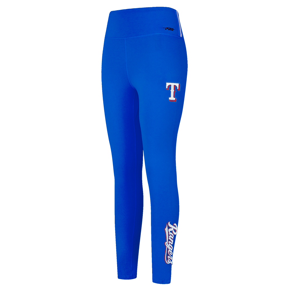 MLB TEXAS RANGERS CLASSIC WOMEN'S JERSEY LEGGING (ROYAL BLUE)