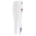 MLB TEXAS RANGERS CLASSIC WOMEN'S JERSEY LEGGING (WHITE)