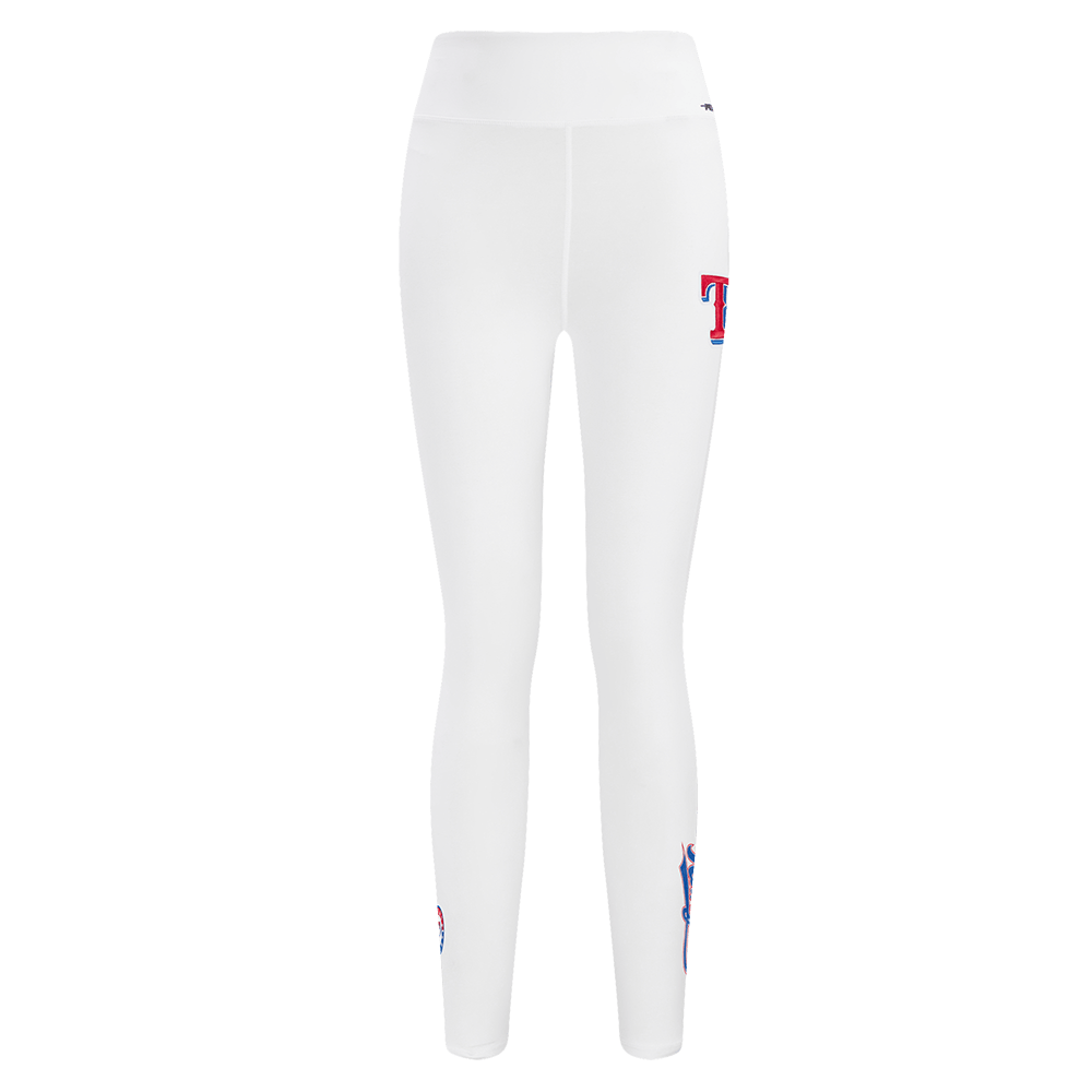MLB TEXAS RANGERS CLASSIC WOMEN'S JERSEY LEGGING (WHITE)