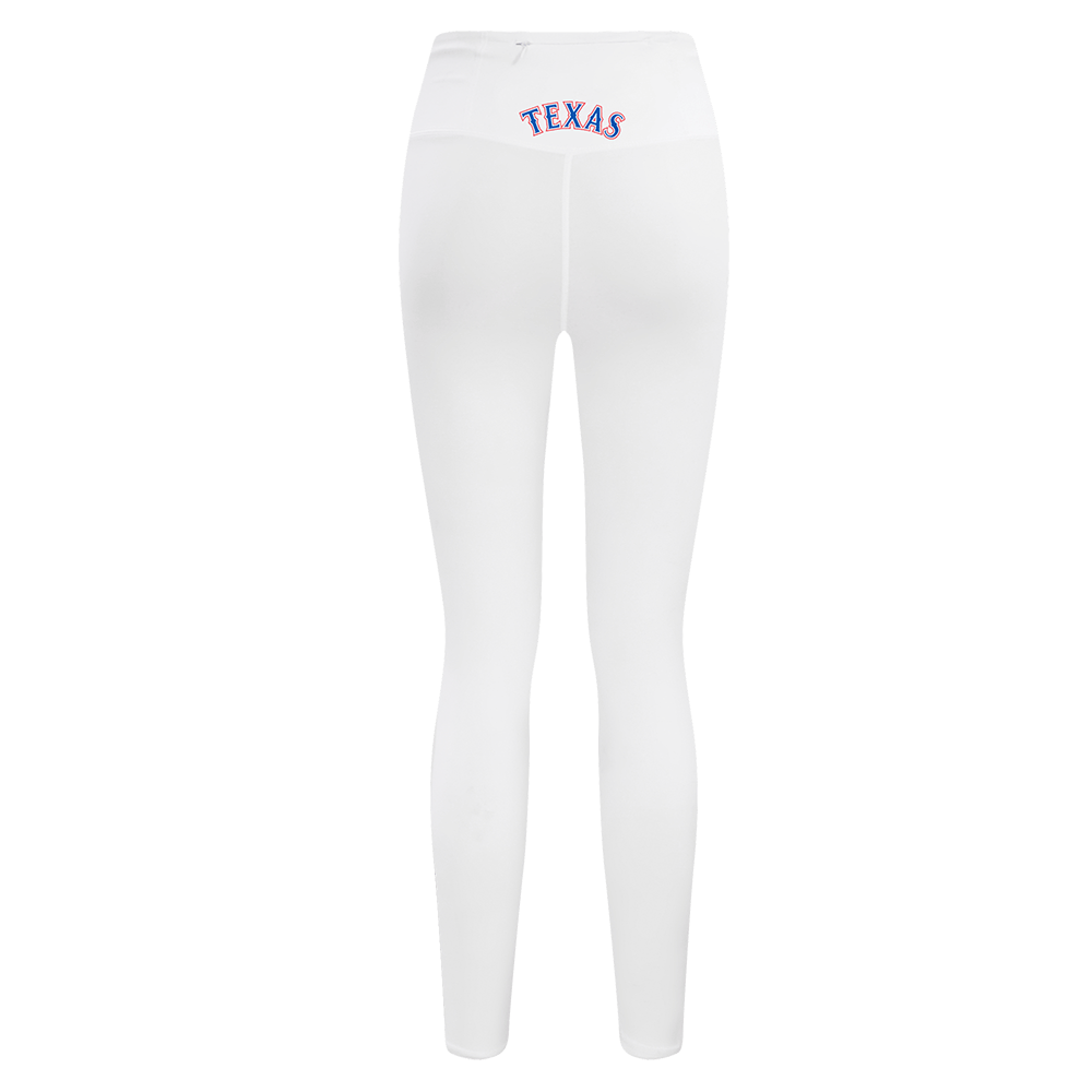MLB TEXAS RANGERS CLASSIC WOMEN'S JERSEY LEGGING (WHITE)