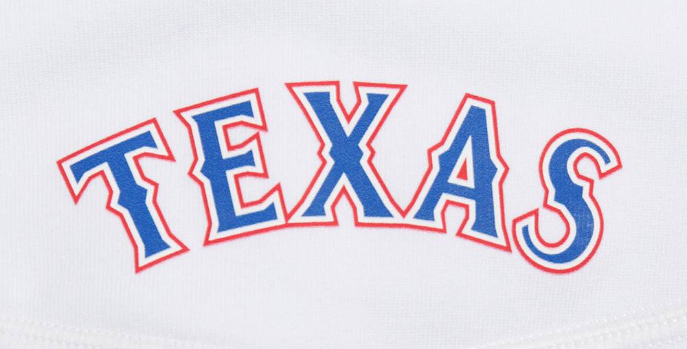 MLB TEXAS RANGERS CLASSIC WOMEN'S JERSEY LEGGING (WHITE)