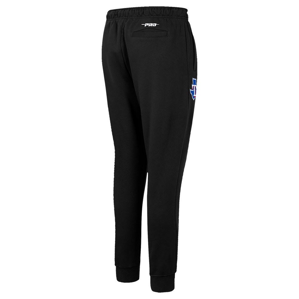 MLB TEXAS RANGERS JEWELS WOMEN'S FLEECE SWEATPANT (BLACK)